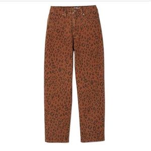Universal Threads leopard mom jeans
